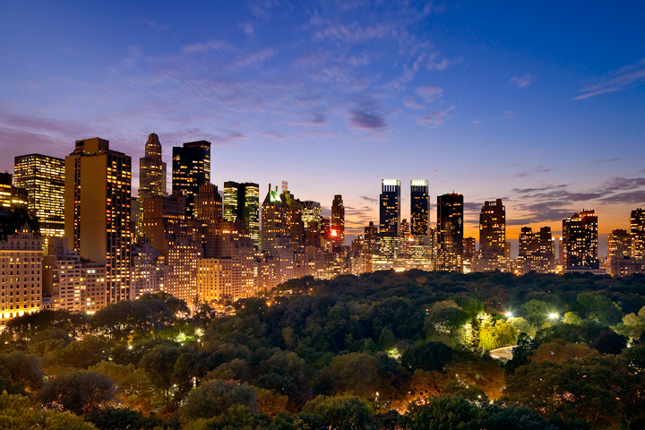 Fifth Avenue Residence, View of Central Park